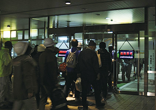 災害時緊急避難対応